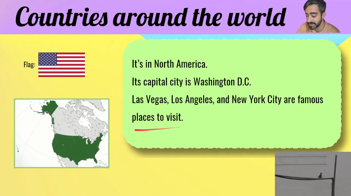 Elementary – 2.1 – Continents and Countries – Game
