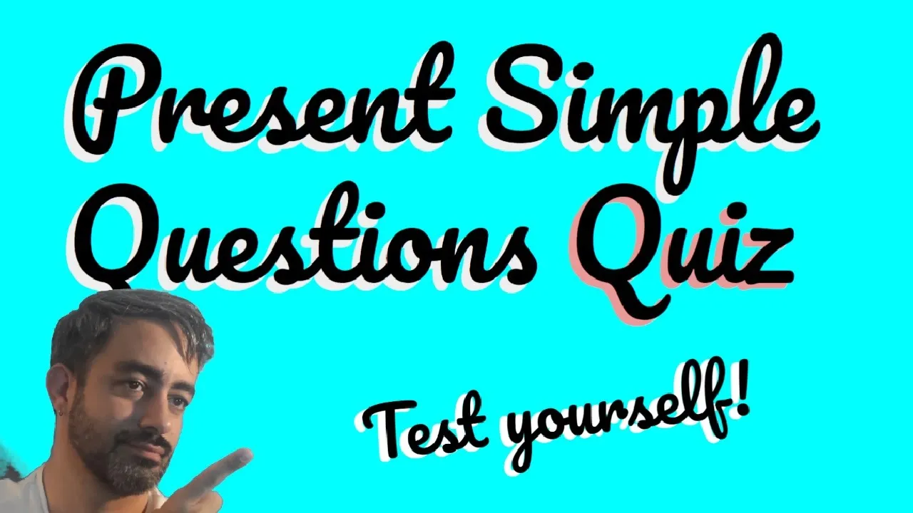 EASY Present Simple Questions Quiz/Practice