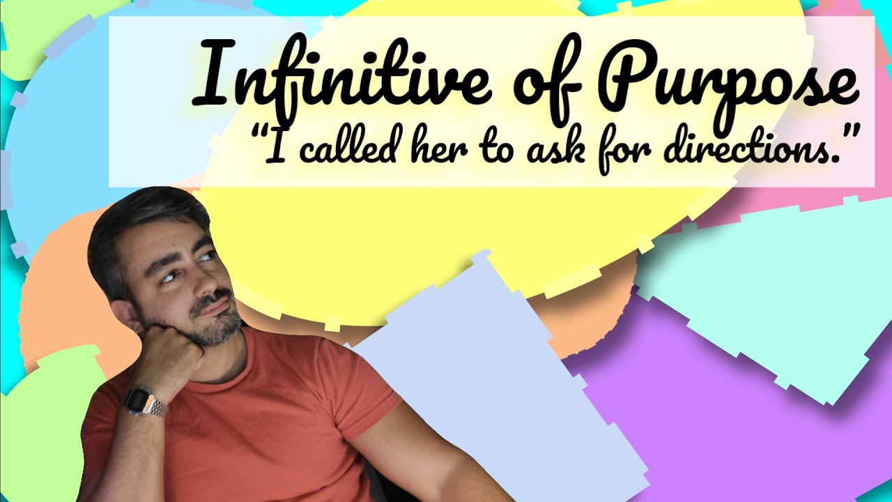 Infinitive of Purpose – Giving reasons for an action! – Elementary Grammar